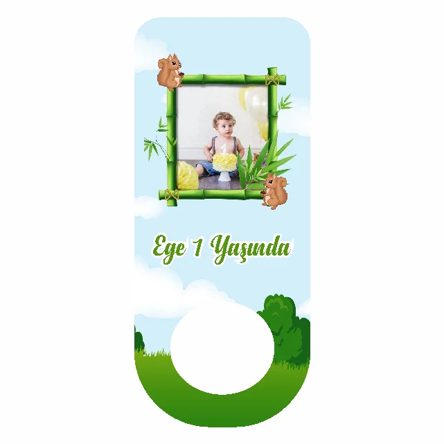 Kamp Temalı Dikdörtgen Açacak Magneti